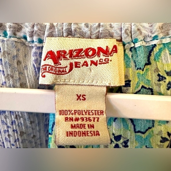 Arizona Jean Co. Sheer Blouse - Size XS - Picture 3 of 3
